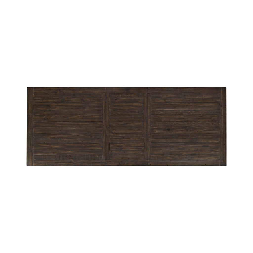Vintage Black Rectangle Ext Table Q76239