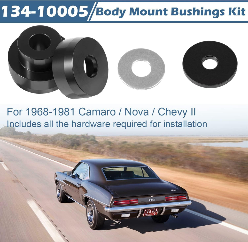CNC Aluminum Body Mount Bushings Tool Subframe Bushing Kit 32PCS S927338