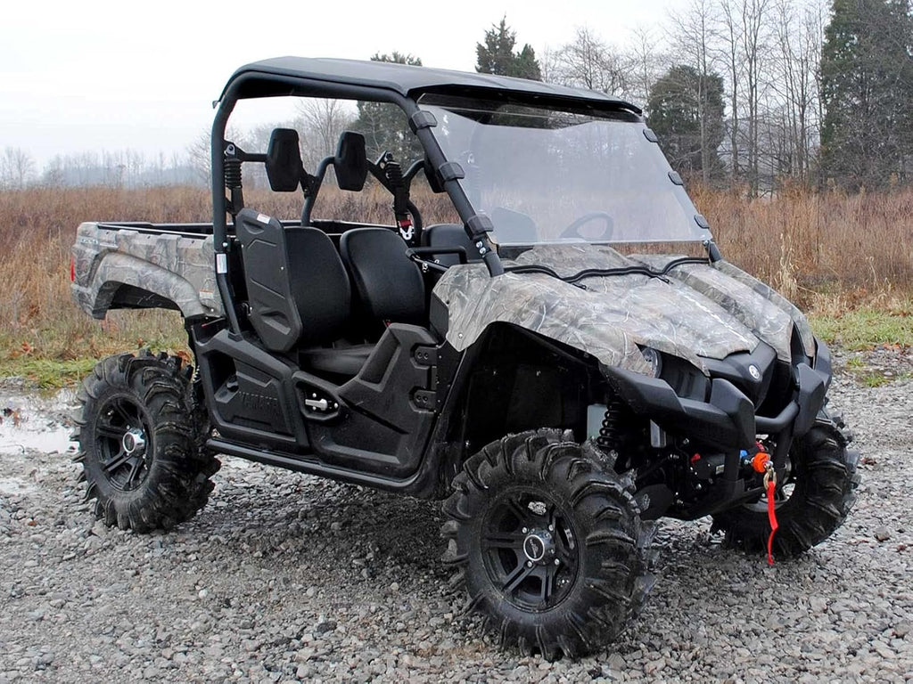 Heavy-Duty Full Windshield, 1/4" Thick Clear Polycarbonate U10922