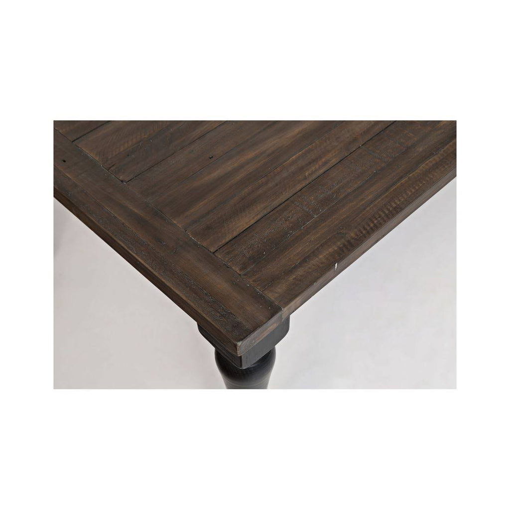 Vintage Black Rectangle Ext Table Q76239