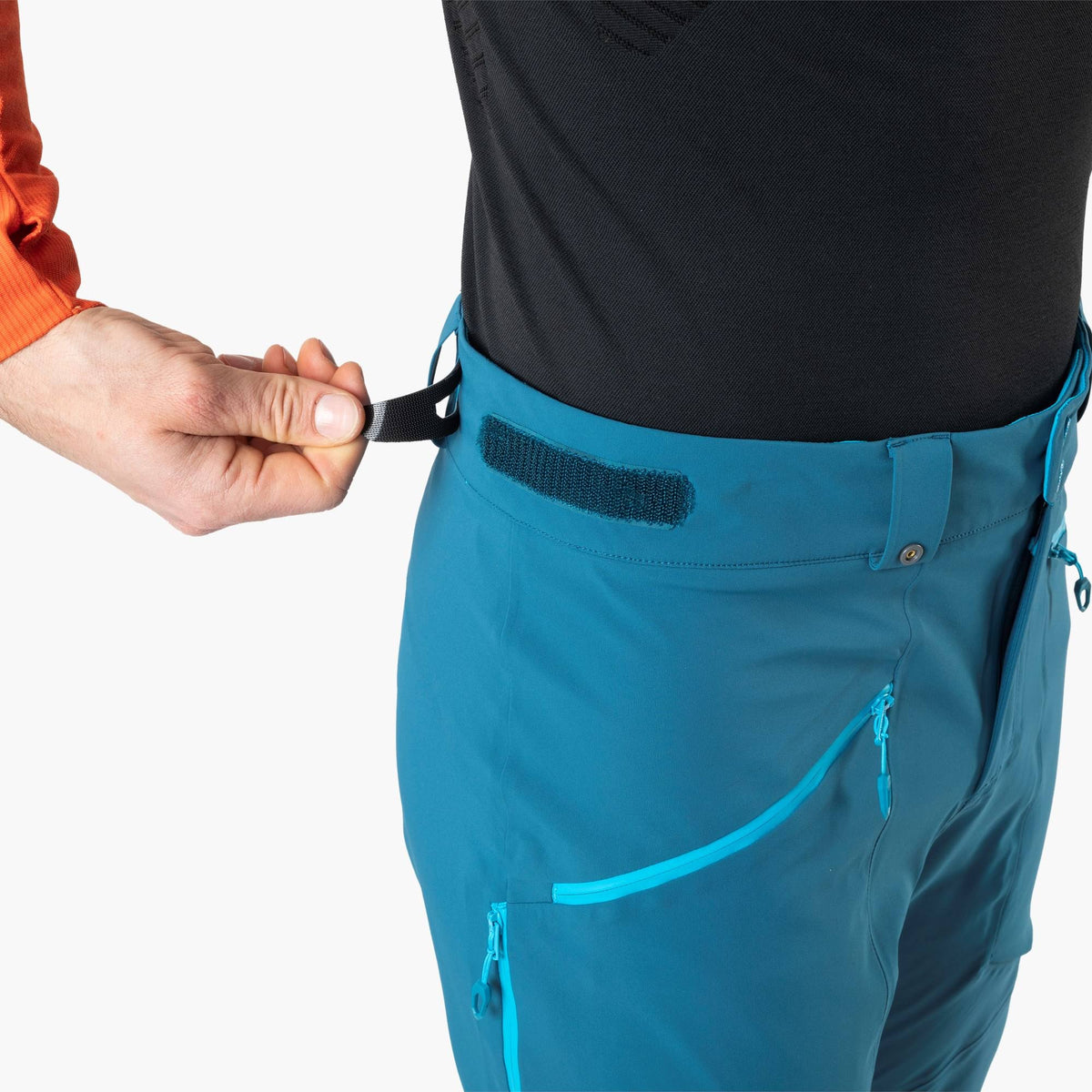 Petrol Blue Hybrid Pant A96946