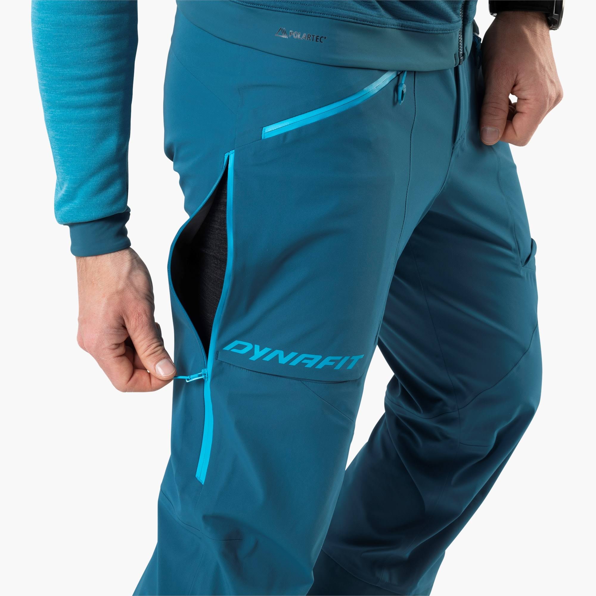 Petrol Blue Hybrid Pant A96946