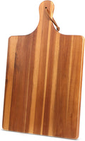 Acacia Wood Cutting Board with Handle 17"X11" Q61539