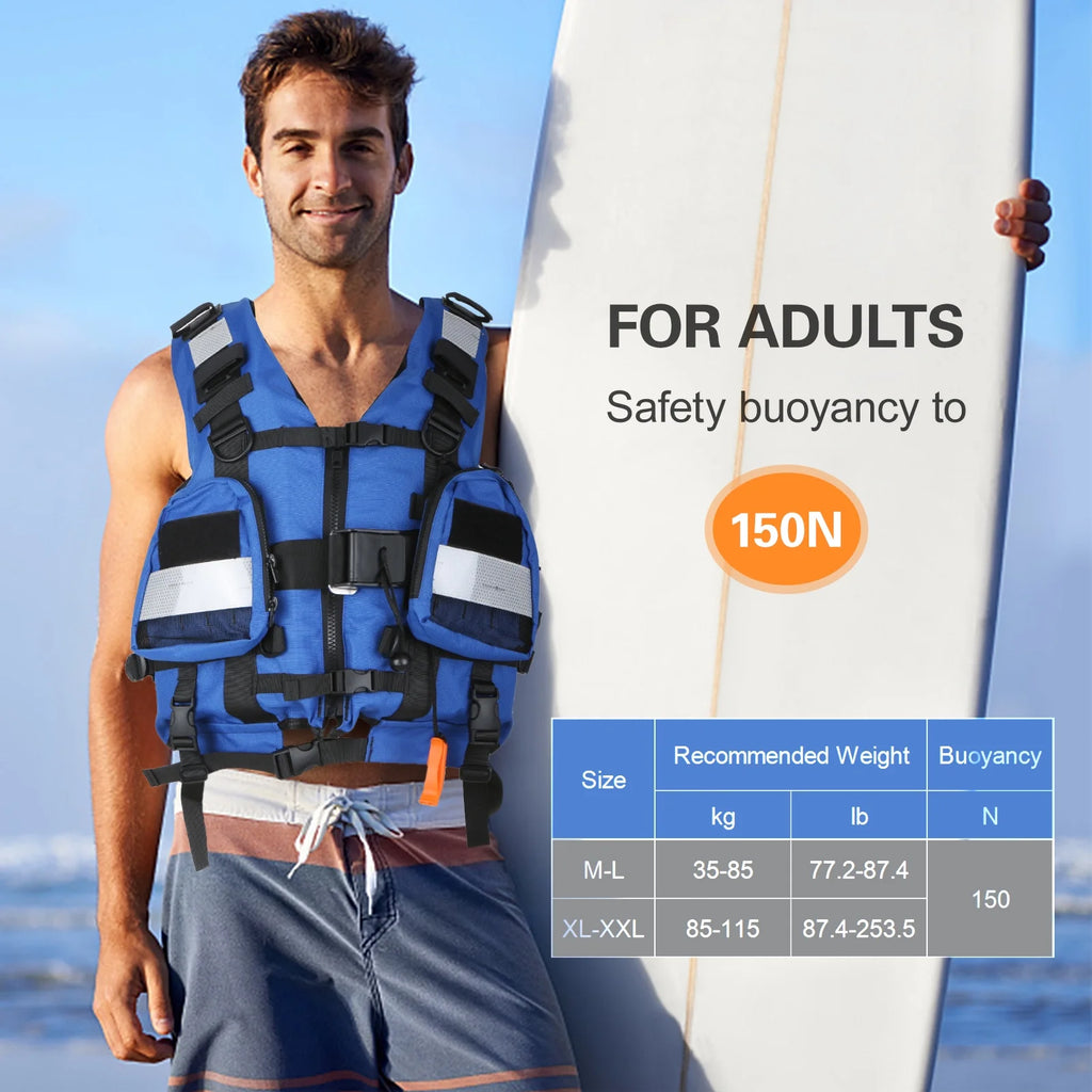 Adult Safety Float Suit Survival Jacket C914717