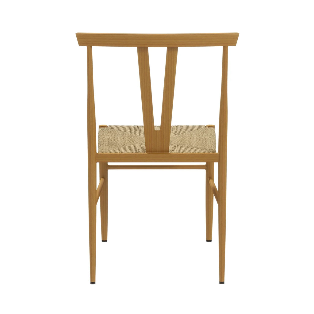 Natural Woven Rattan Dining Chair Set of 2 P2765
