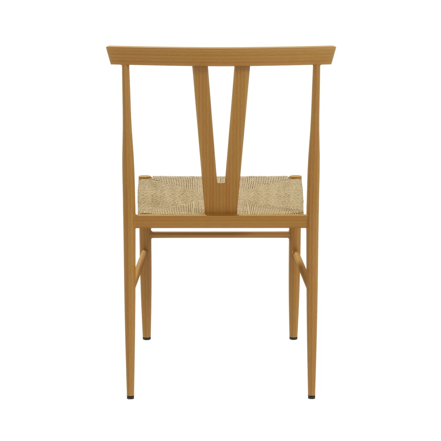 Natural Woven Rattan Dining Chair Set of 2 P2765