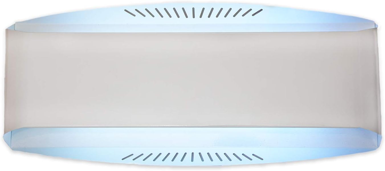 Decorative Insect Light Trap Wall Sconce UV Fly Light Trap Lamp, Stainless Steel, 24” x 9” x 4” X553