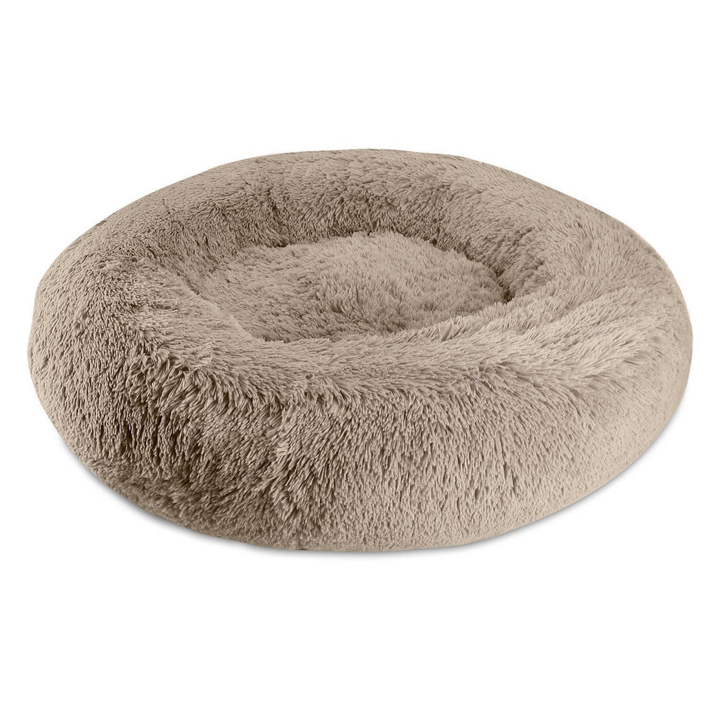 Brown Round Pet Dog Bed L142