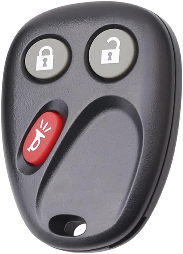 2Pcs Car Key Fob Remote 3 Button V1104