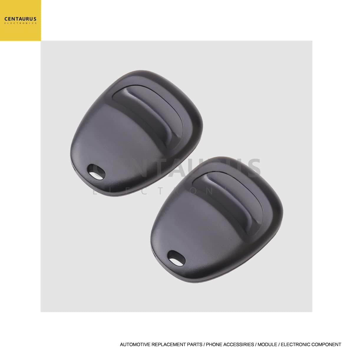 2Pcs Car Key Fob Remote 3 Button V1104