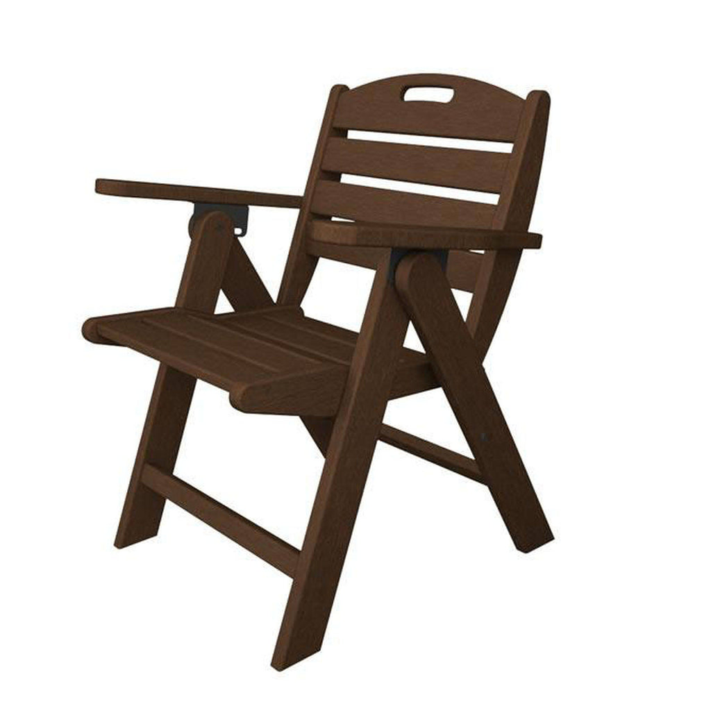 Mahogany Lowback Chair L17391