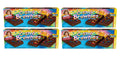 4 Big Pack Boxes Individually Wrapped Brownies with Chocolate Chip Candy H570