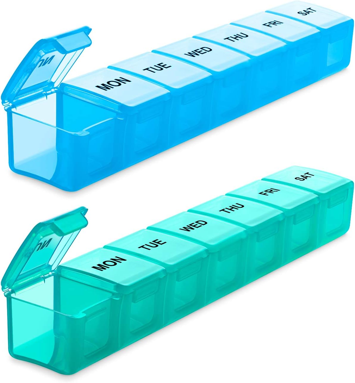 Large 2 Pack Pill Organizer L528