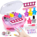 Nail Polish Kit with Pink Nail Dryer P60432