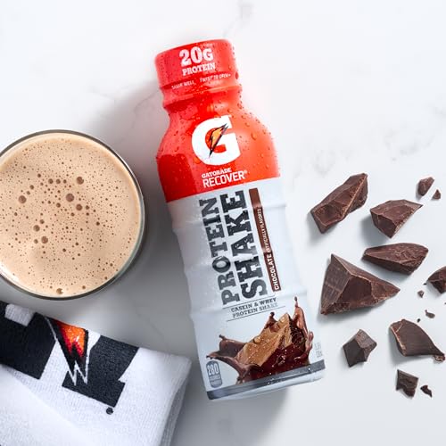 Chocolate Protein Shake, 20g Protein, 11.6 fl oz, Pack of 12 E53958