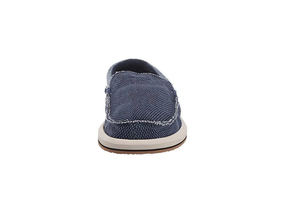 Navy Blue Canvas Chiba Shoes R195477