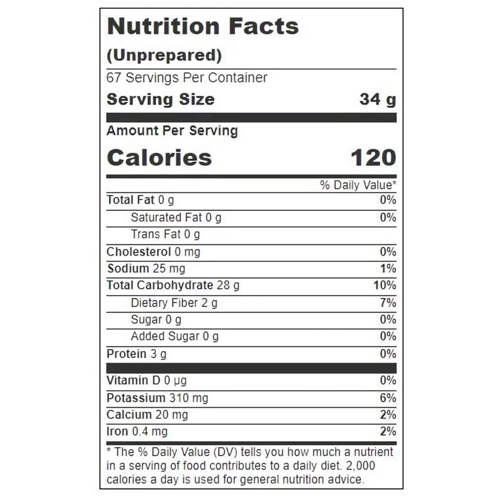 Dehydrated Potato Slices 5 Pound Bulk Bag B78365
