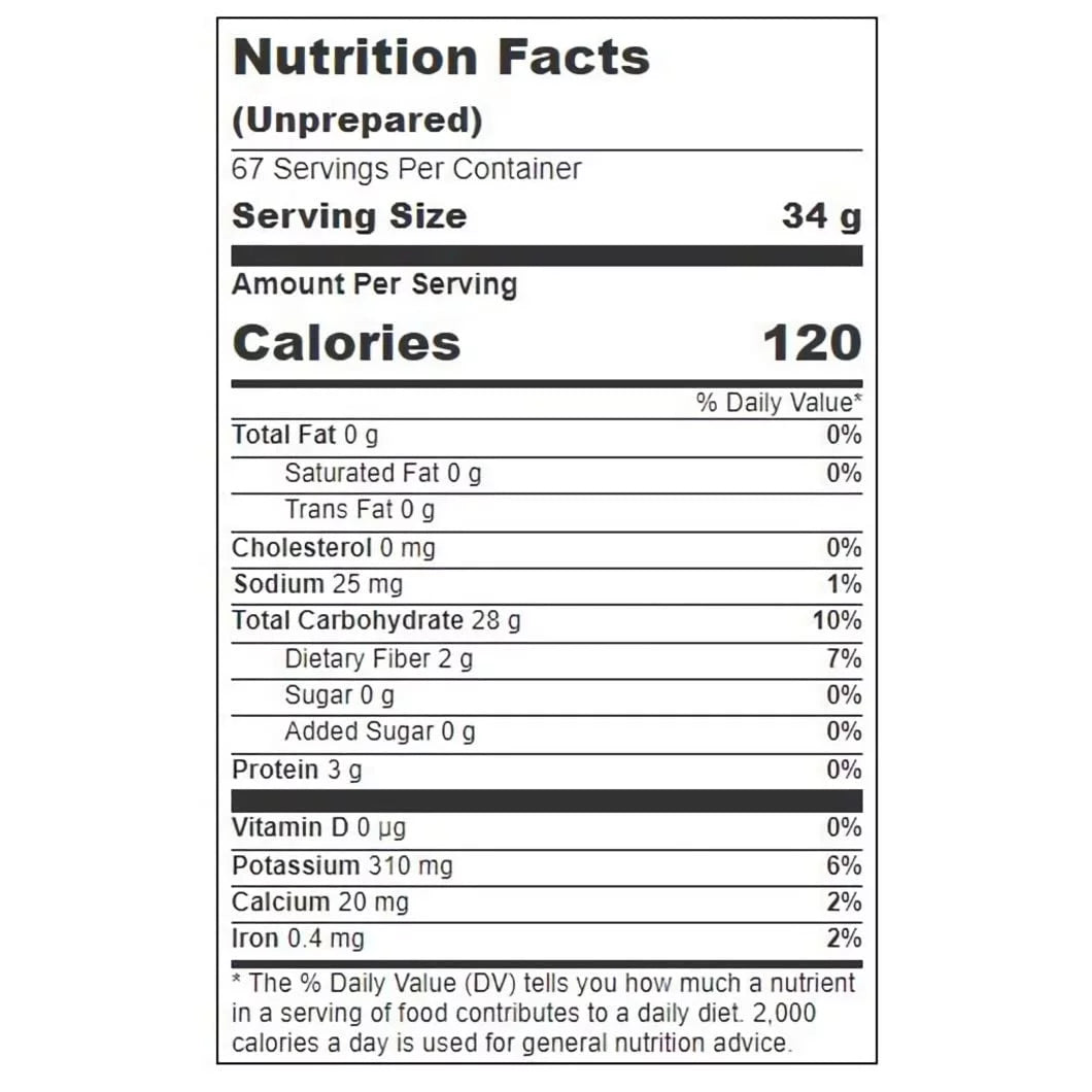 Dehydrated Potato Slices 5 Pound Bulk Bag B78365