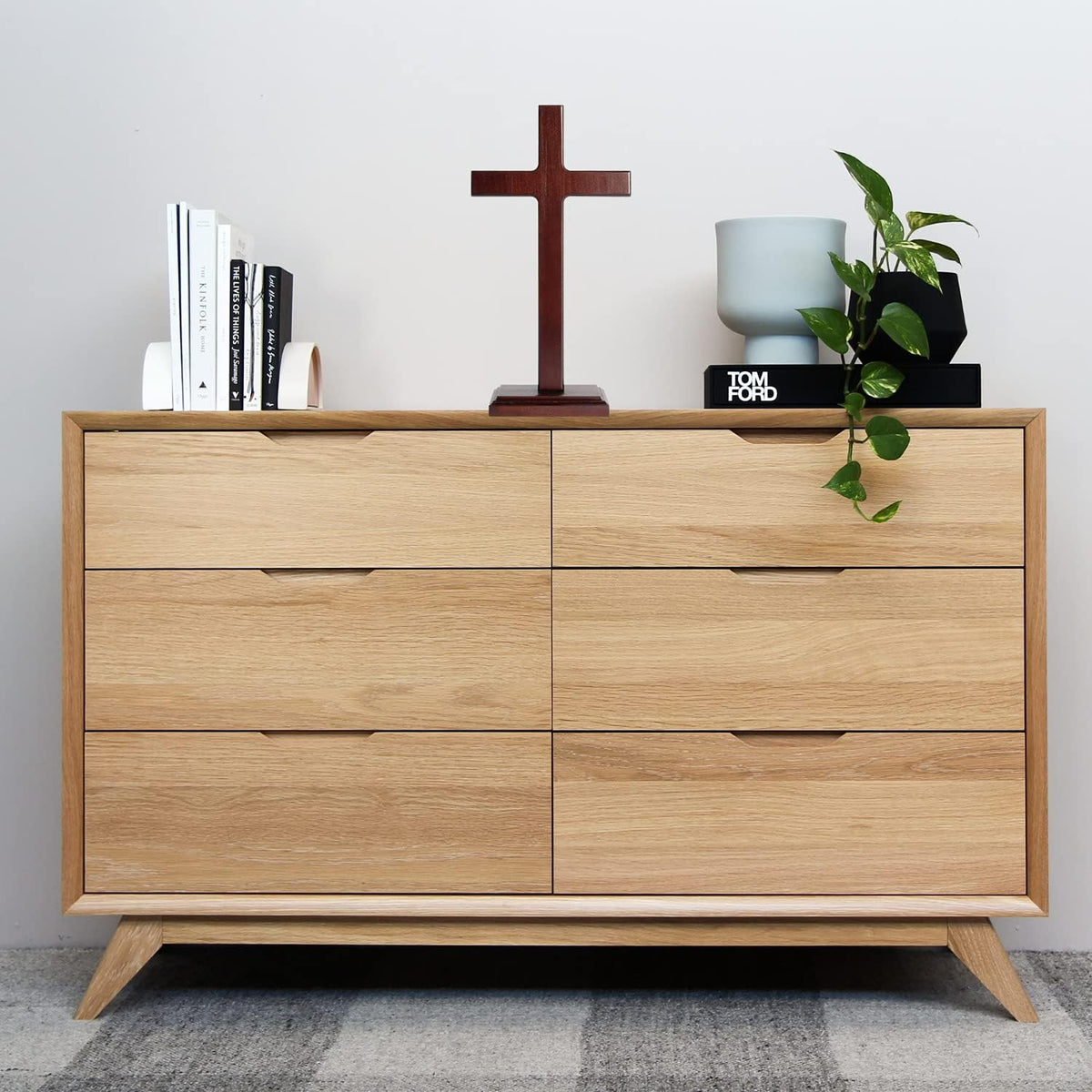 12.5 Inch Wooden Wall Cross J842780