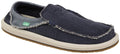 Navy Blue Canvas Chiba Shoes R195477
