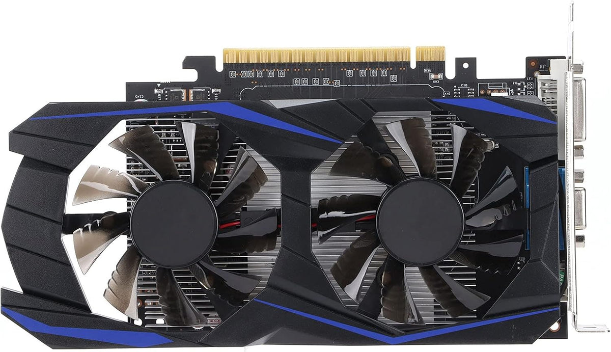 4G DDR5 128bit 640 Units 700MHz Dual Fan Desktop Computer Graphics Card with PCI Express 2.0 D27111