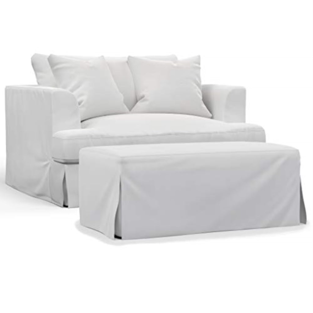 Replacement Slipcover Only for Chair and A Half with Ottoman G91216