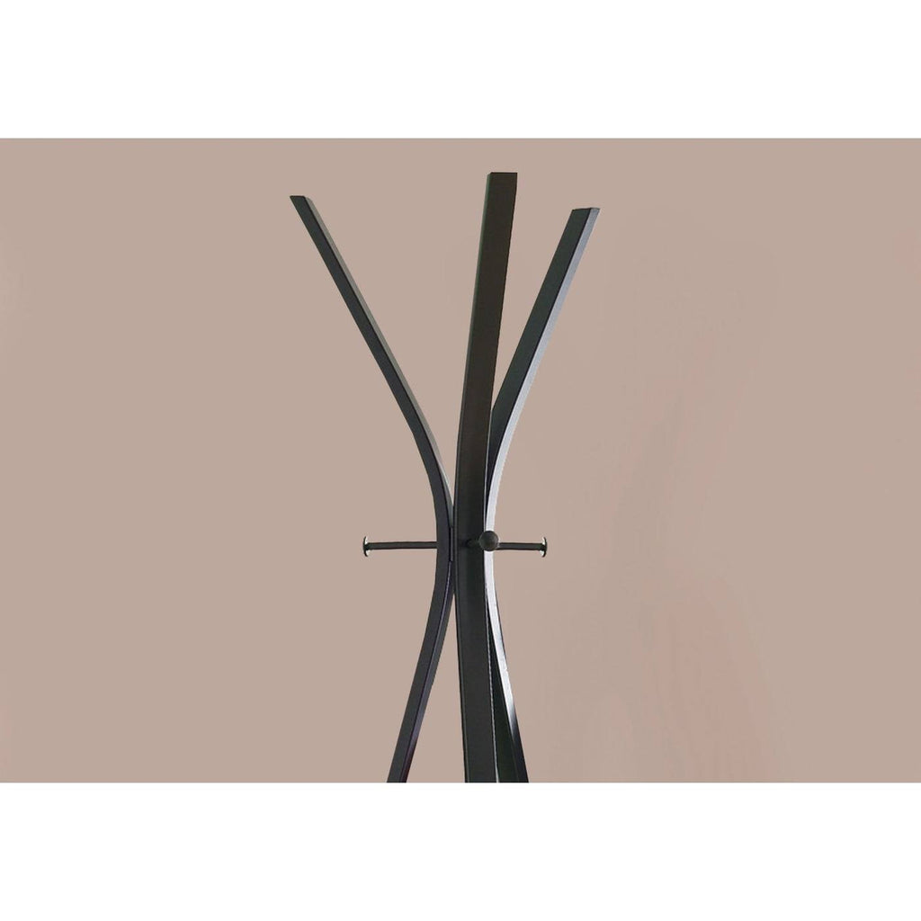 Brown Metal Coat Rack Q576