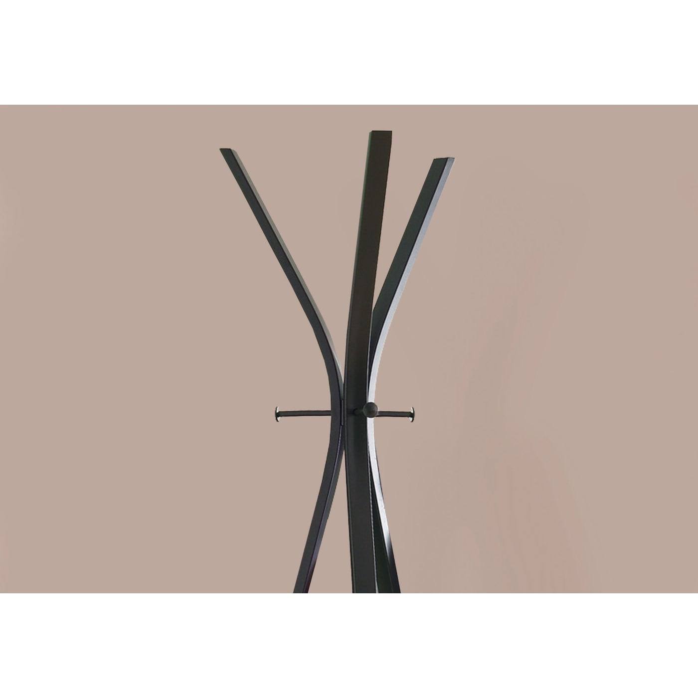 Brown Metal Coat Rack Q576