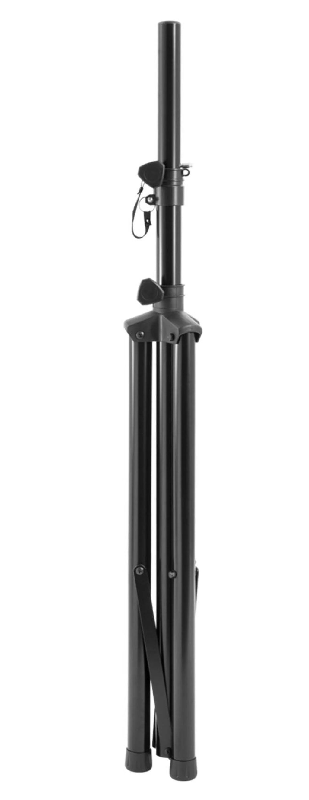 Black Heavy Duty Tripod Pole-Mount Stand with Lighting Cross Bar Q426