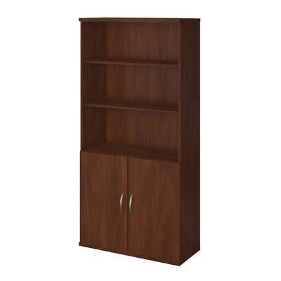 5 Shelf Standard Bookcase with Doors L105
