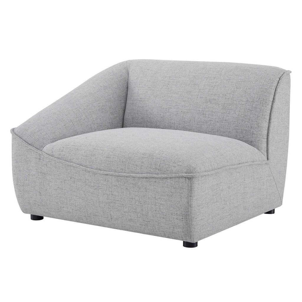 Light Grey Fabric Sofa F1902