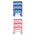 Mini 3 Tier Storage Shelf Dollhouse Decor Accessory O20400