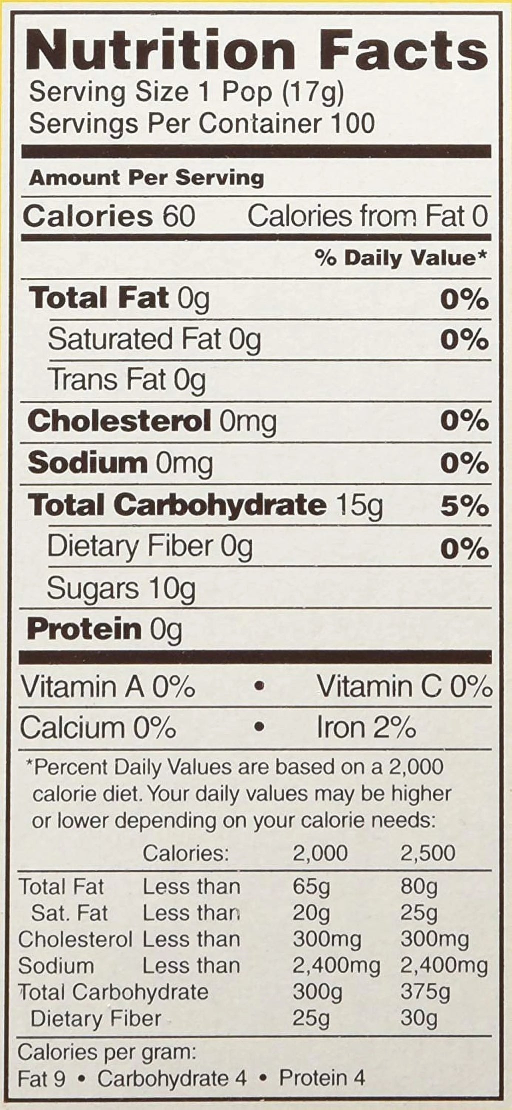 Tootsie Pops (60 oz., 100 ct.) W683