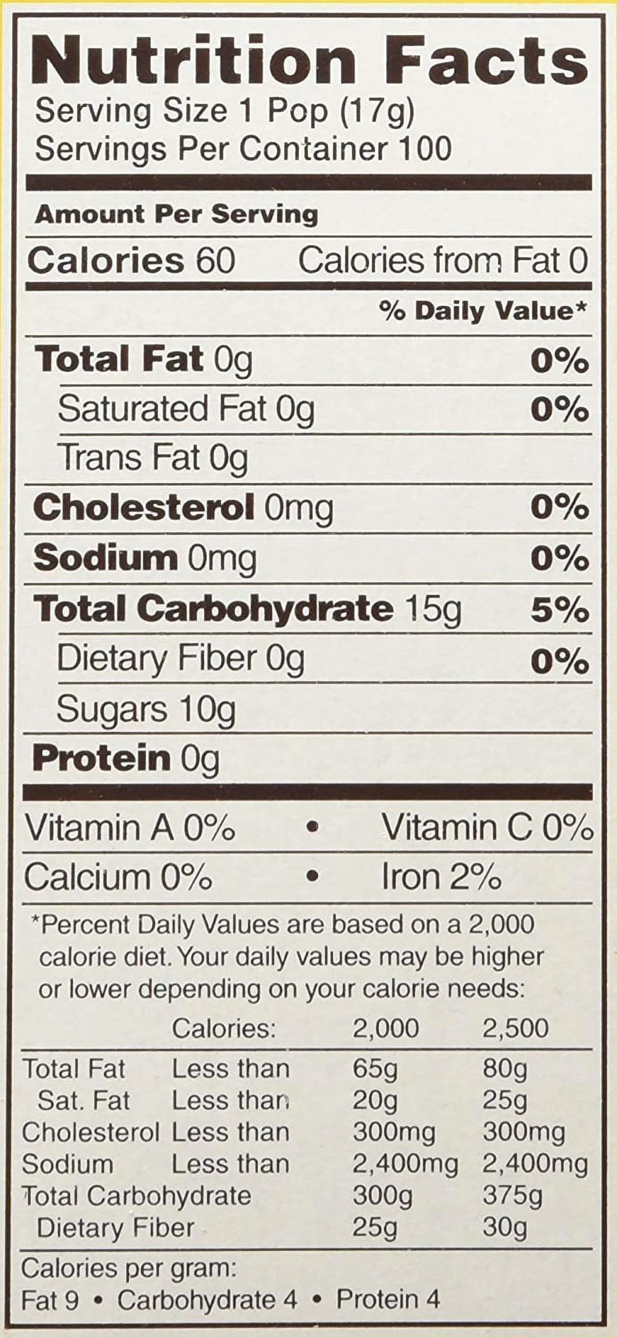 Tootsie Pops (60 oz., 100 ct.) W683
