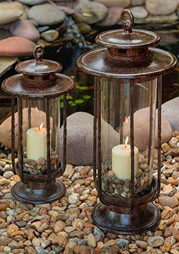 Decorative Hurricane Candle Lantern Holder (Small) U33985