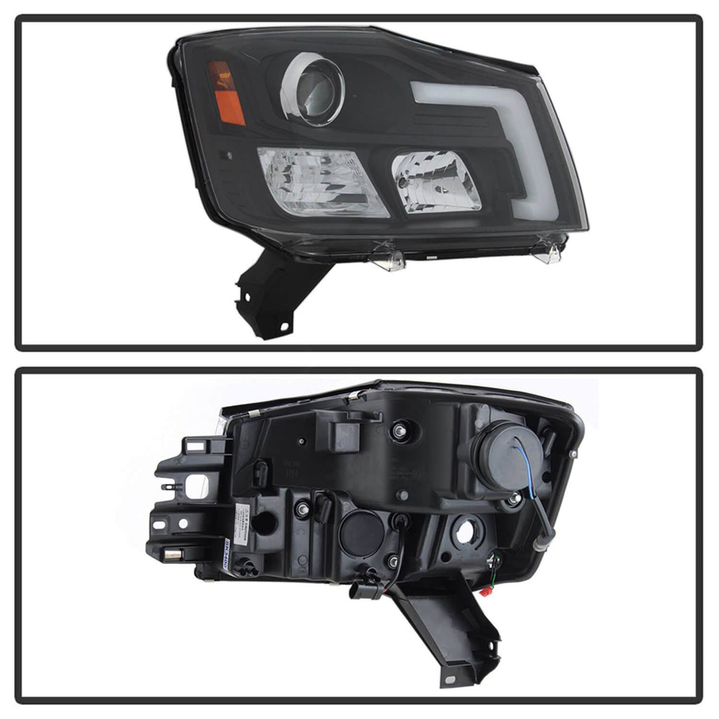 Black Projector Headlights C876360