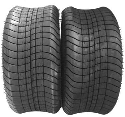 2Pcs Trailer Tubeless Tires Load Range E 10 Ply Bias 205/65-10 W335