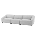 Light Grey Fabric Sofa F1902