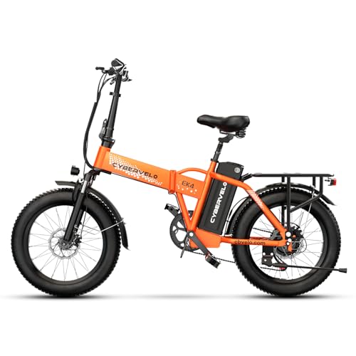 20" Fat Tire 1000W Folding Electric Bike with 48V Removable Battery V370505