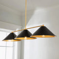 3-Light Industrial Linear Pendant A33769