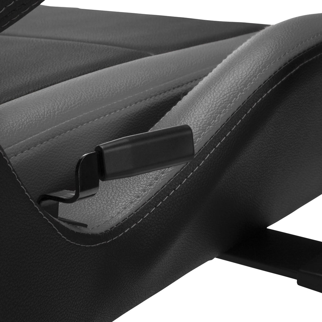 Recliner Chair with Bonded Leather Armrests H3669