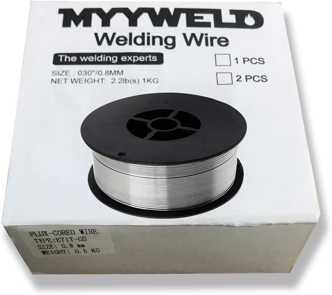 Flux Core Welding Wire .030 Mild Steel 4-Pound Spool Pack of 2 C9251
