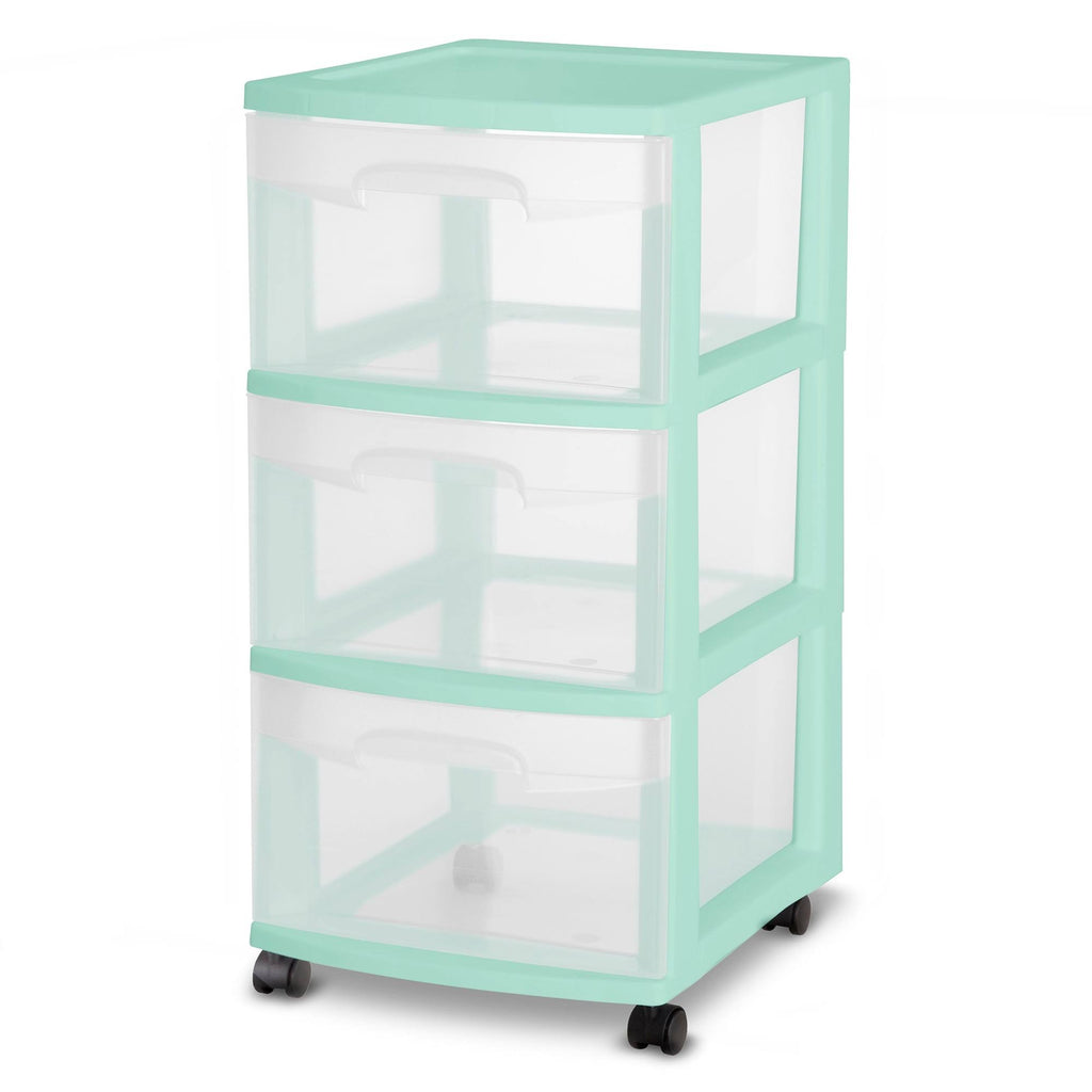 3 Drawer Rolling Storage Cart (2 Pack) O1709
