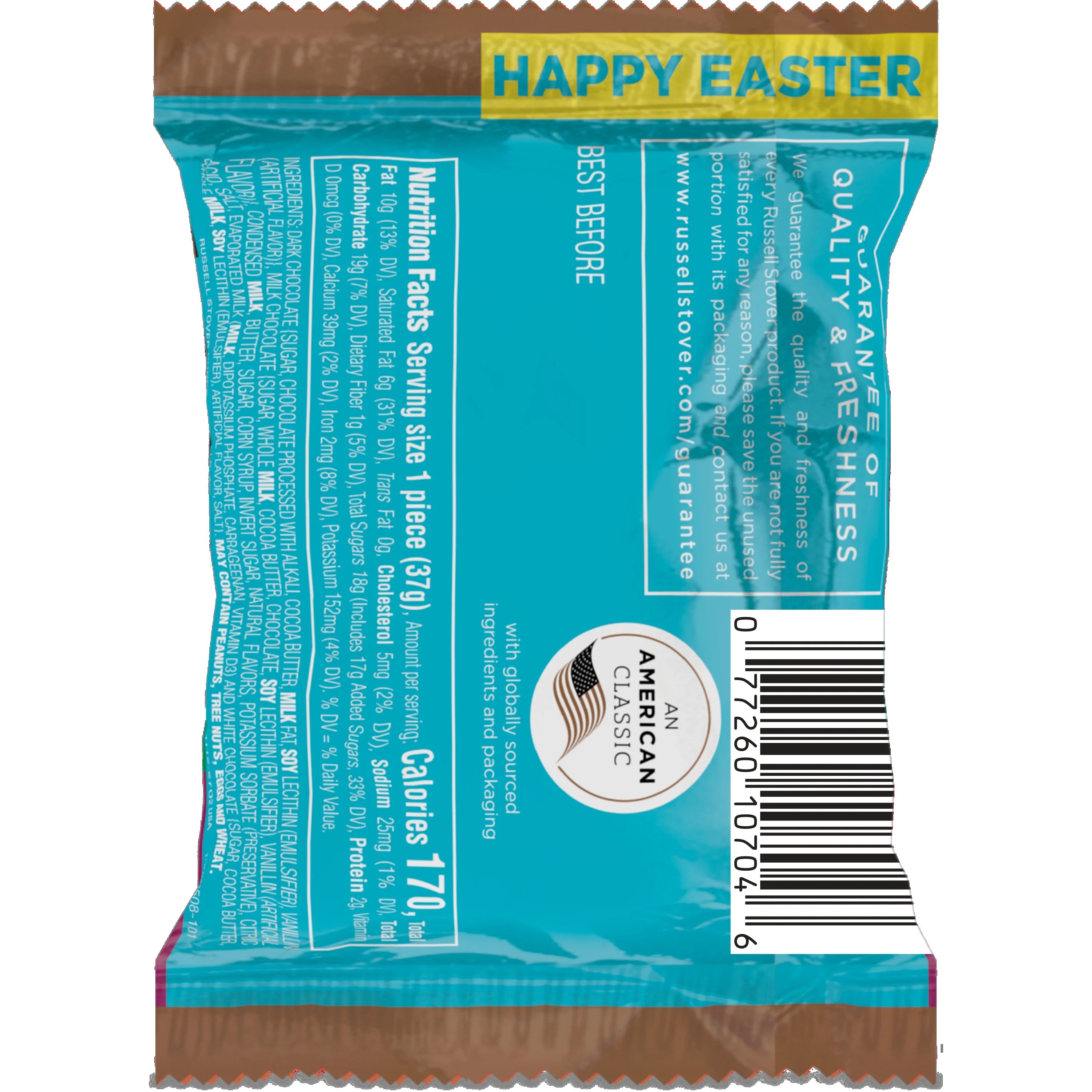 Milk Chocolate Easter Egg, 1.3 oz. (Pack of 18) W888812