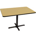 30 x 48 in. Cross Base Table Y10868