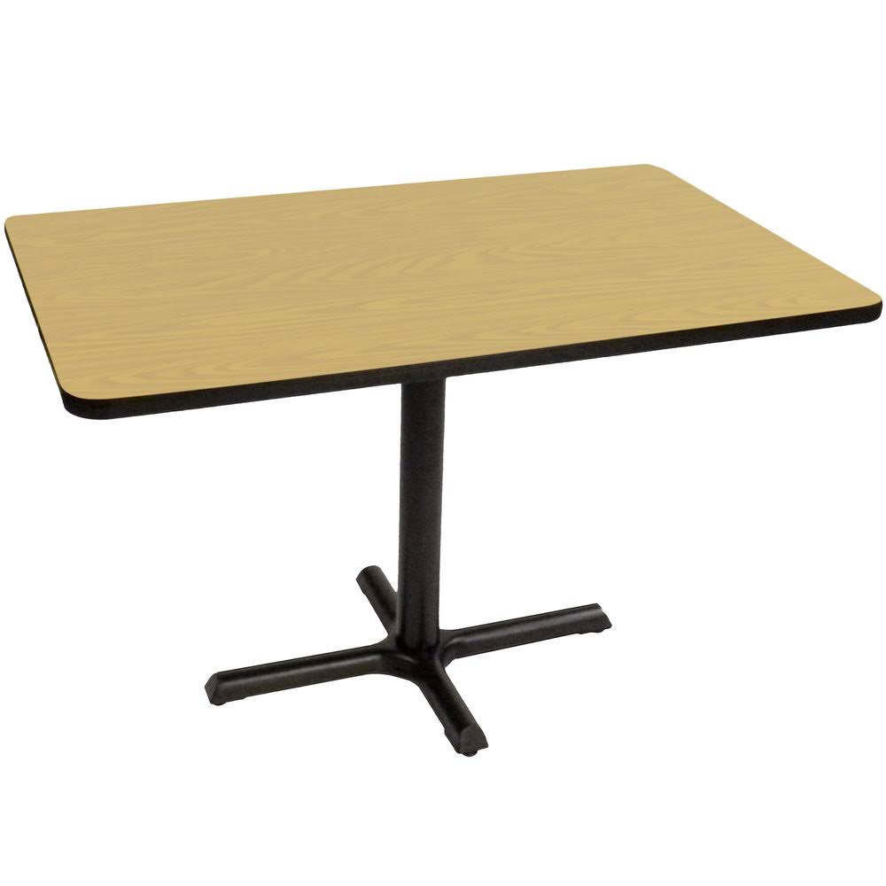 30 x 48 in. Cross Base Table Y10868