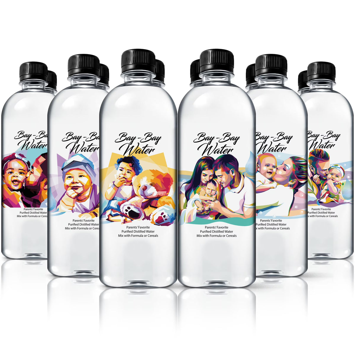 Fluoride Free Distilled Water 16.9 fl oz (12) H71855