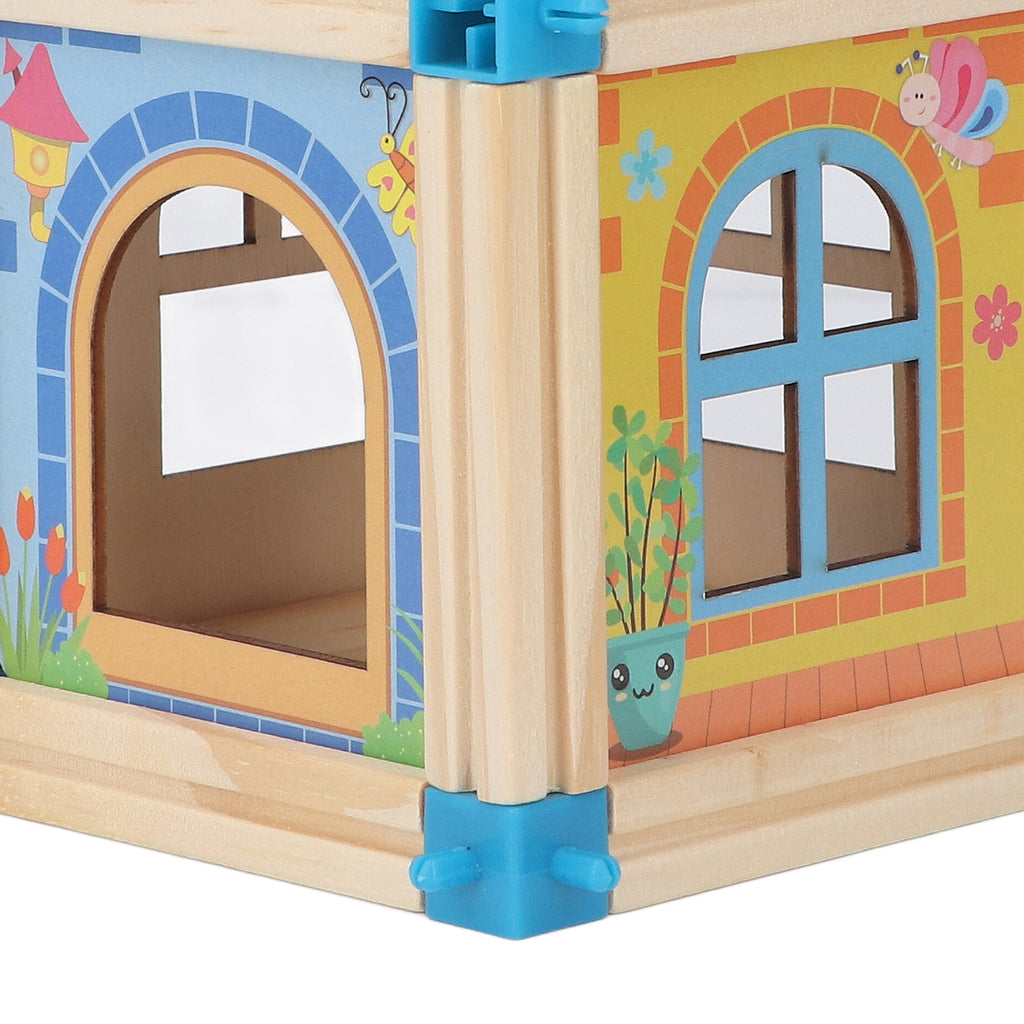 Wooden Building Blocks Set Educational Toy W1334