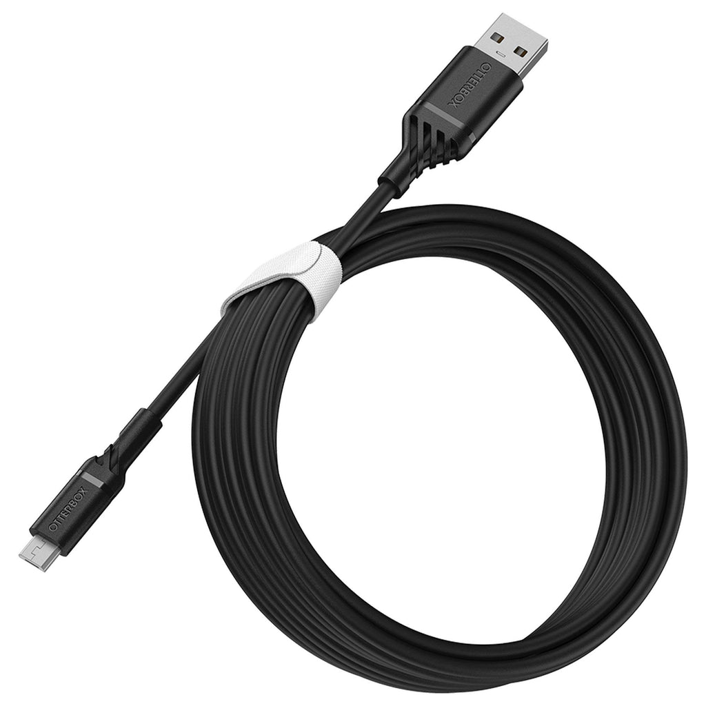 USB A to Micro USB Cable 3M Black V3915