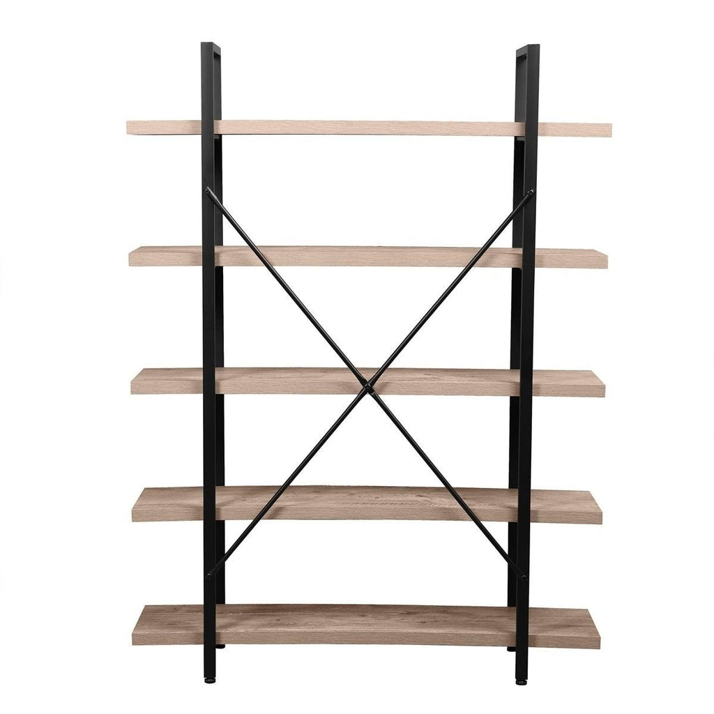 5-Tier Rustic Storage Bookshelf A7262